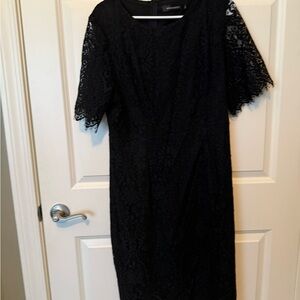 Chic Black Lace Dress